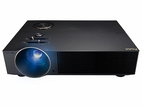 ASUS ProArt A1 LED Professional Projector - Full HD, 3000 Lumens, 98% sRGB and Rec. 709, World’s First Calman Verified Projector, 2D Keystone Correction, 1.2X Zoom Ratio, Wireless mirroring