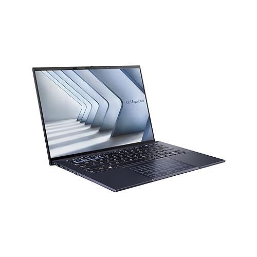 ASUS ExpertBook B9 OLED Ultralight Business Laptop, 14” OLED Display, Intel vPro® Essentials with Intel® Core™ i7-1355U, 1TB SSD, 16GB RAM, Win 11 Pro, All-Day Battery Life, Star Black, B9403CVA-XVE75
